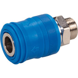 Safety exhaust couplings