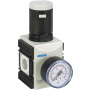 Pressure regulator series ProBloc 2 with pressure gauge