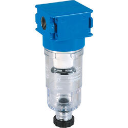 Compressed air filter series Bloc 0 with manual/semi-automatic condensate drain