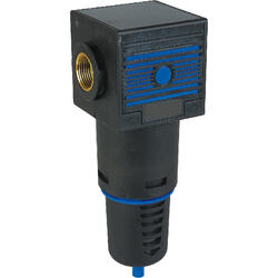 Compressed air filter series EcoBloc 5 with automatic condensate drain