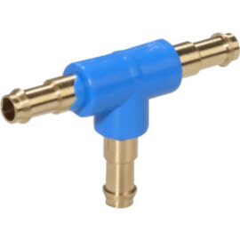 T-terminal plug-connection brass design and polymer material